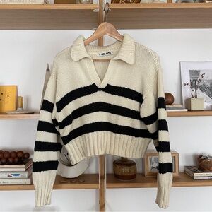 Ciao Lucia Venezia Polo Ivory/Black XS